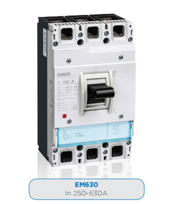 Gevormde het Gevalstroomonderbrekers van 50HZ EM630 630A 400V