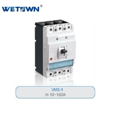 De Stroomonderbreker van KEMA VM3 400V 100kA 75kA 160A Mccb