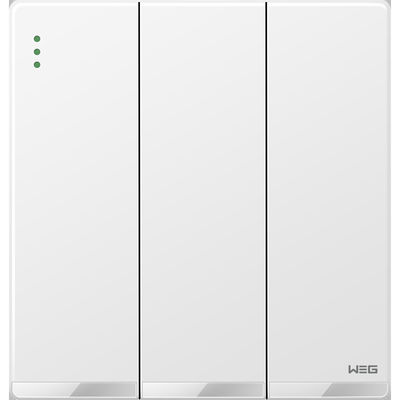 Witte Nobless-Contactdooscomité W73Q/2Y Muur Opgezette Stopcontactdoos
