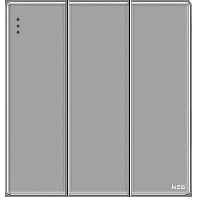 Grijze W83Q/2Y Elektrische de Muurcontactdoos van de staalplaat