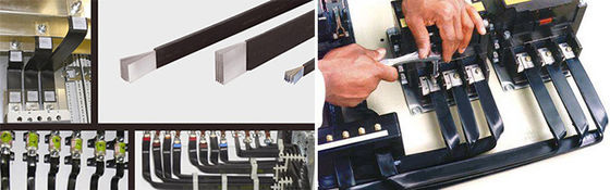 2m 3m 3500V AC isoleerden Flexibele Busbar met pvc-Isolatie