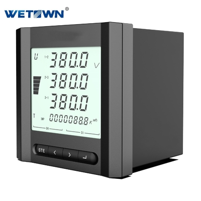 Digitale Multifunctionele Meter 0,2 Niveau0.05hz Macht die Meter 16A-800A AC 400V IEC62052/IEC62053 meten